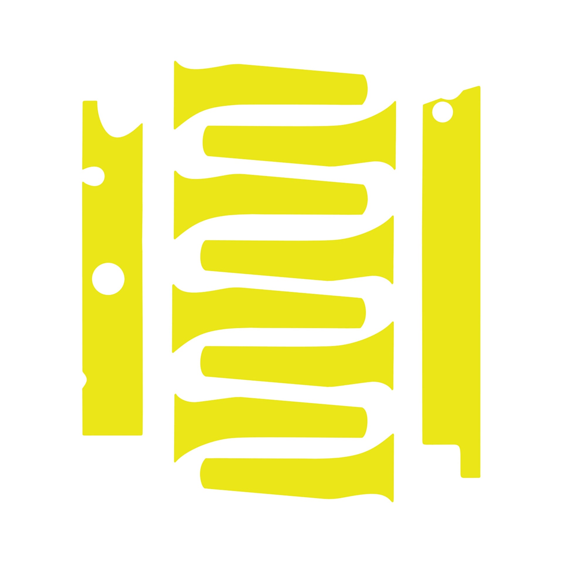 2014-2019 Corvette Engine Decal Graphics - Gloss Yellow - CA-76955-Corvette-Store-Online