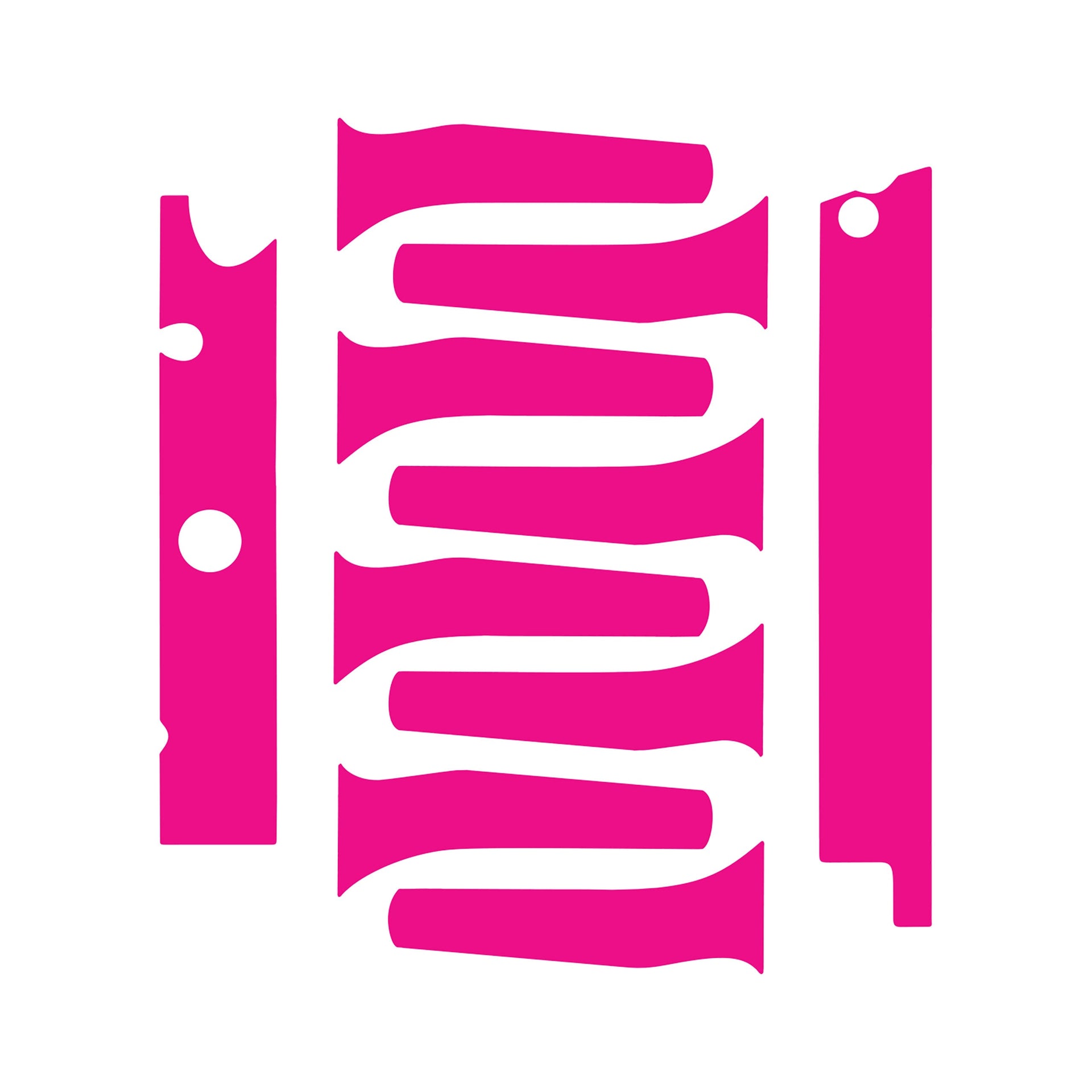 2014-2019 Corvette Engine Decal Graphics - Gloss Pink - CA-76956-Corvette-Store-Online