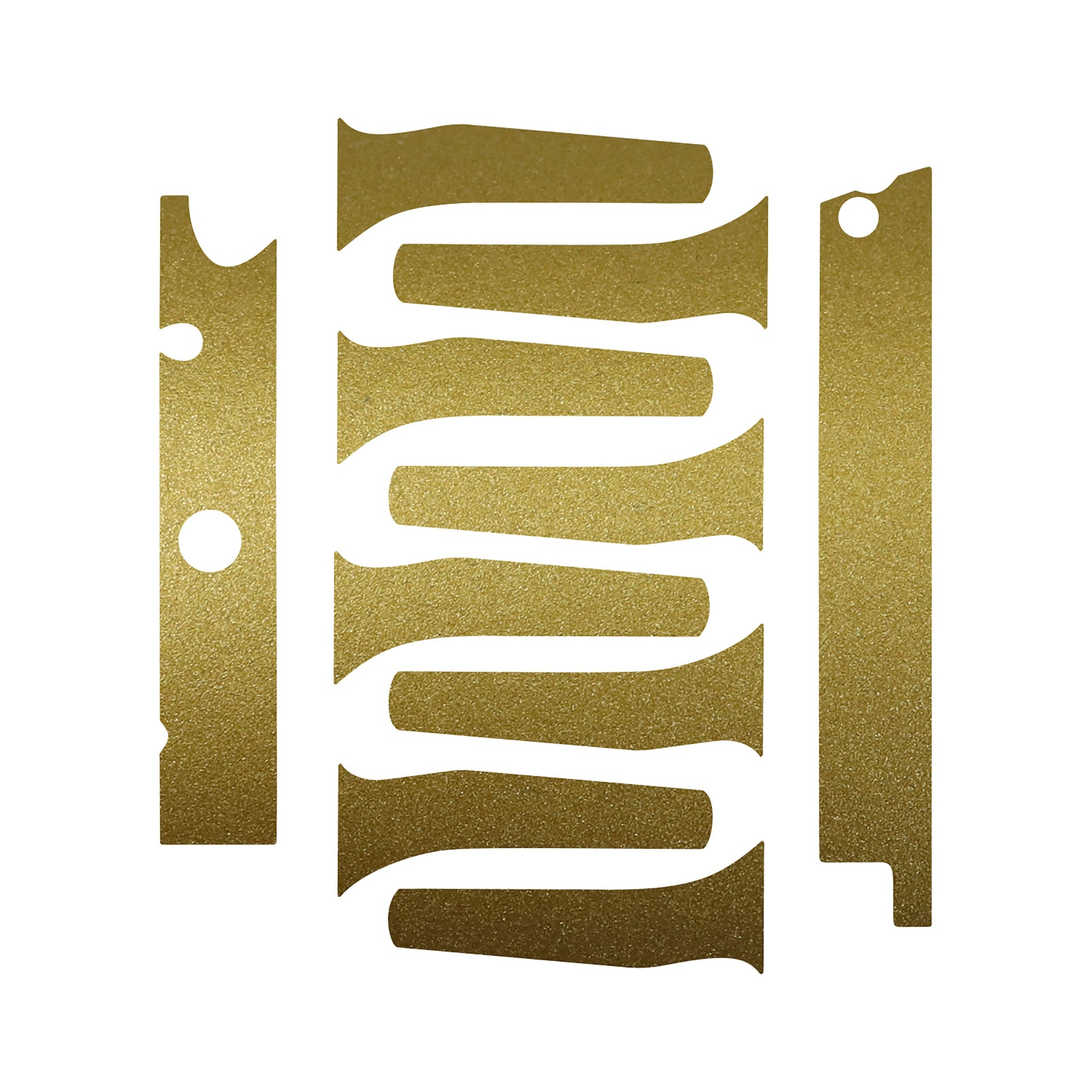 2014-2019 Corvette Engine Decal Graphics - Gloss Metallic Gold - CA-76957-Corvette-Store-Online