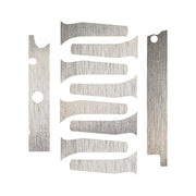 2014-2019 Corvette Engine Decal Graphics - Chrome Brushed Steel - CA-76970-Corvette-Store-Online
