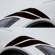 2014-2019 Corvette Grand Sport Style Fender Accent Stripes - Gloss Black - Left & Right Side - CA-76976-Corvette-Store-Online