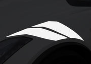 2014-2019 Corvette Grand Sport Style Fender Accent Stripes - Gloss White - Driver Side Only - CA-76980-Corvette-Store-Online