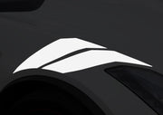 2014-2019 Corvette Grand Sport Style Fender Accent Stripes - Gloss White - Passenger Side Only - CA-76981-Corvette-Store-Online