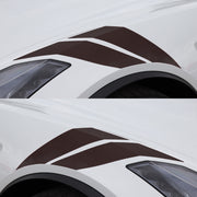 2014-2019 Corvette Grand Sport Style Fender Accent Stripes - Matte Black - Left & Right Side - CA-77003-Corvette-Store-Online