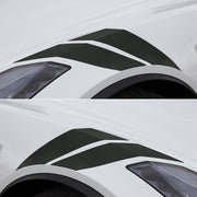 2014-2019 Corvette Grand Sport Style Fender Accent Stripes - Matte Dark Gray - Left & Right Side - CA-77007-Corvette-Store-Online