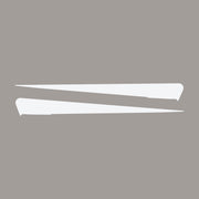 2014-2019 Corvette Side Spear Shadow Stripe - Pair - Stingray - Matte White - CA-77050-Corvette-Store-Online