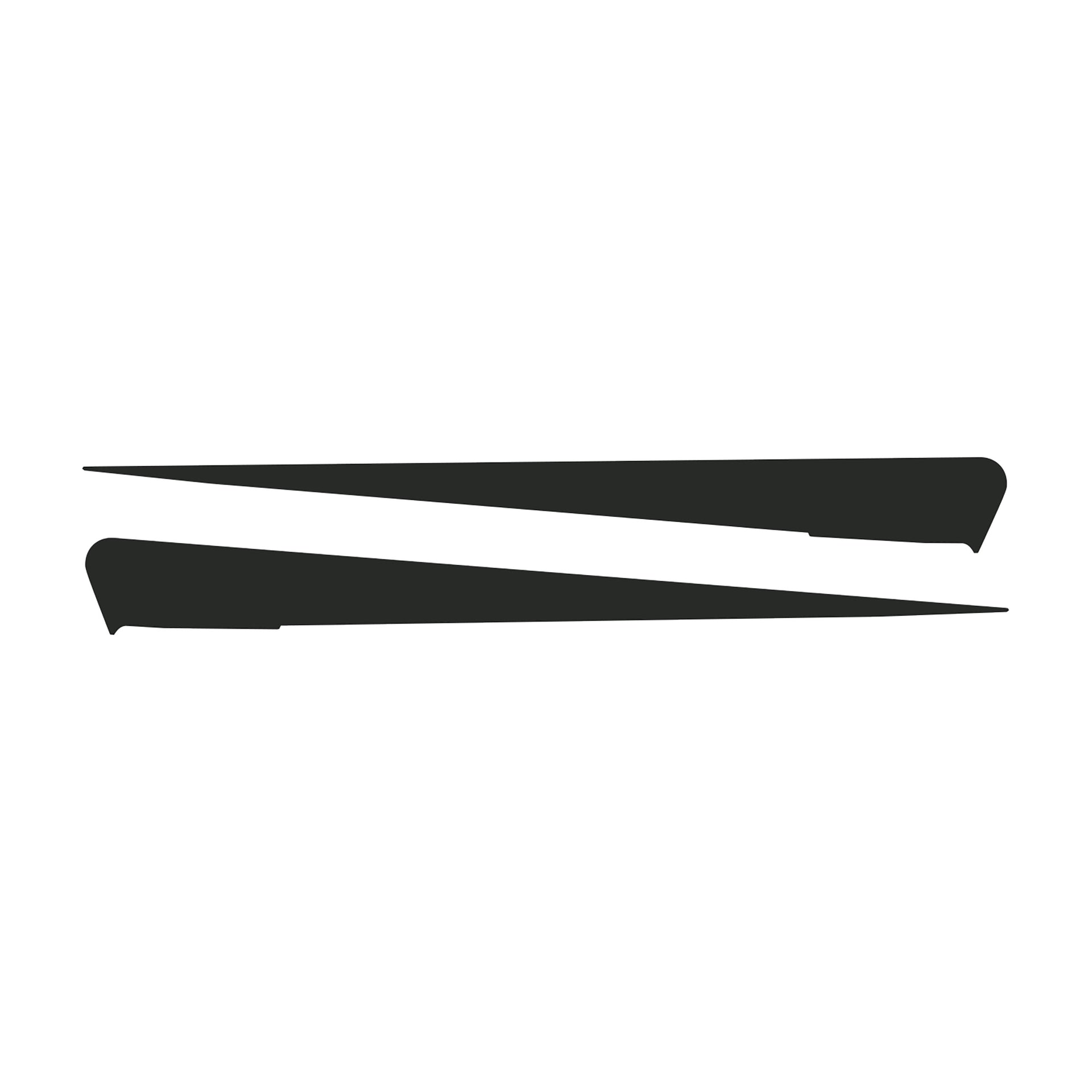 2014-2019 Corvette Side Spear Shadow Stripe - Pair - Stingray - Matte Dark Gray - CA-77051-Corvette-Store-Online
