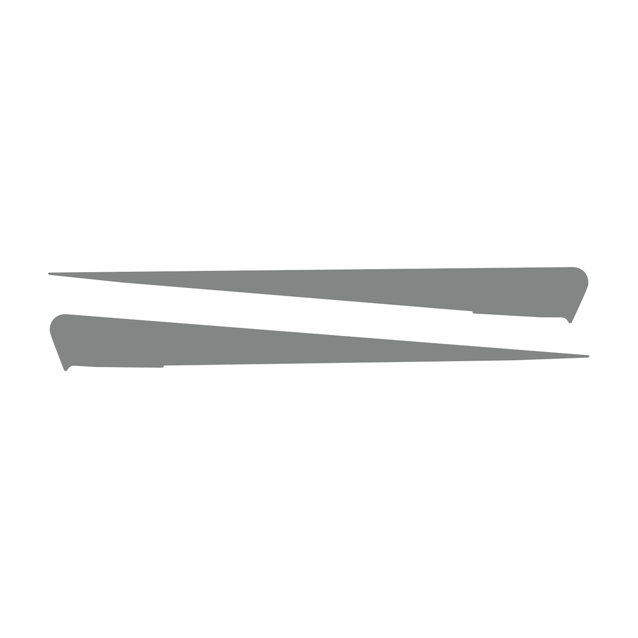 2014-2019 Corvette Side Spear Shadow Stripe - Pair - Stingray - Matte Gray - CA-77052-Corvette-Store-Online