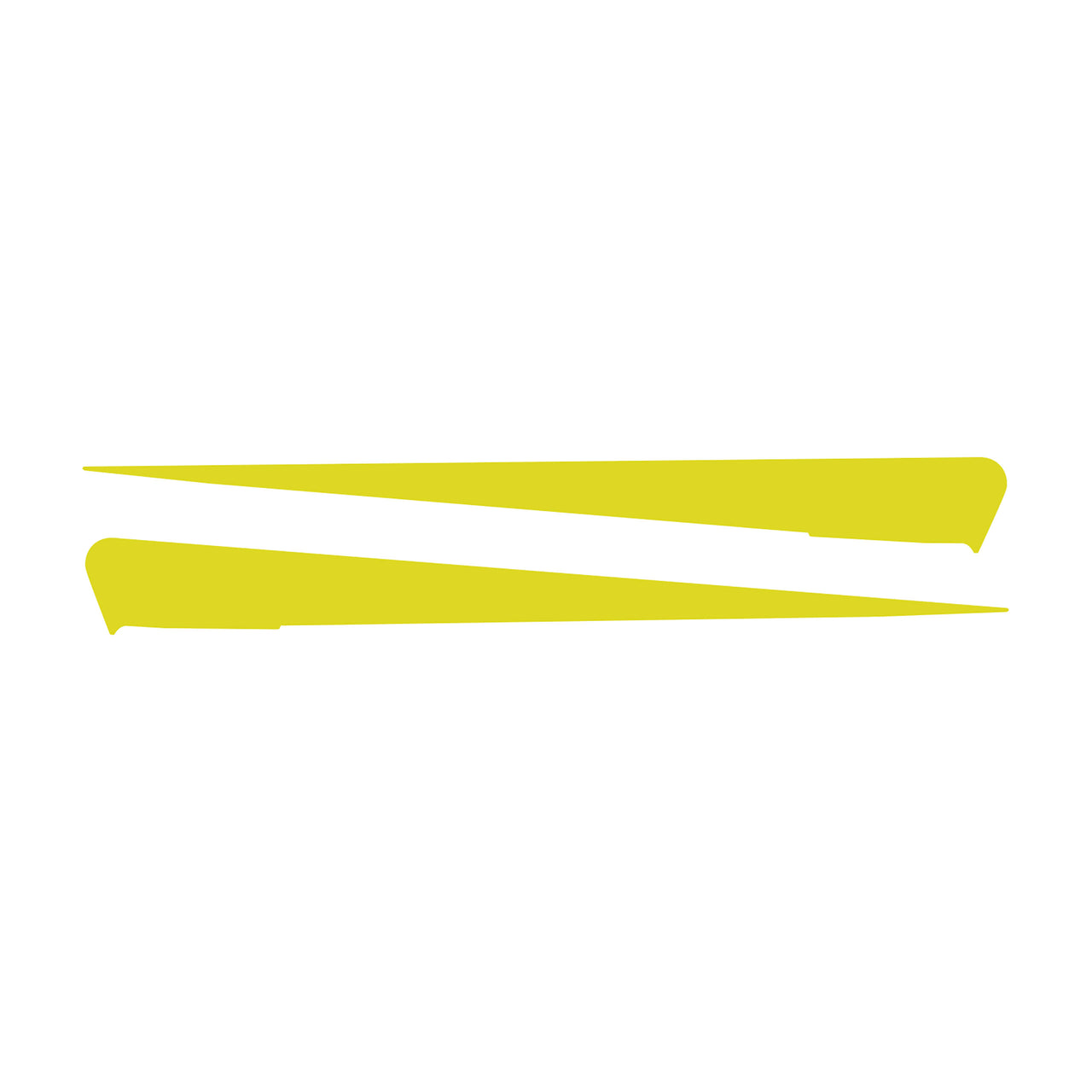 2014-2019 Corvette Side Spear Shadow Stripe - Pair - Stingray - Matte Yellow - CA-77053-Corvette-Store-Online