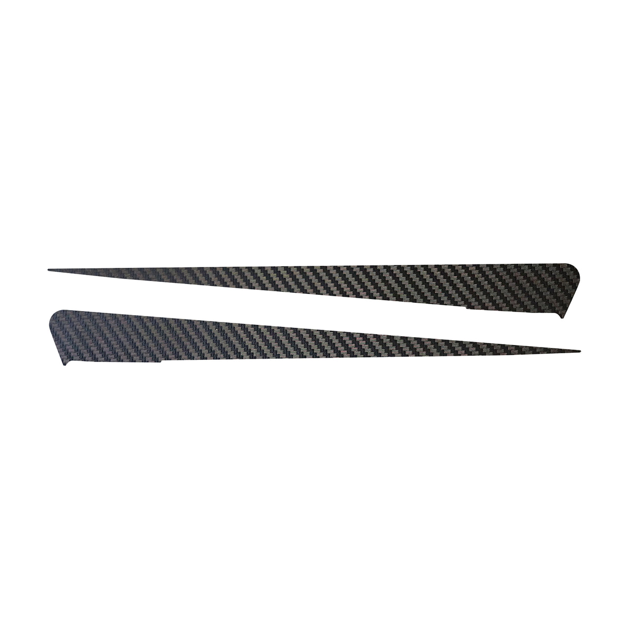 2014-2019 Corvette Side Spear Shadow Stripe - Pair - Stingray - Black Gloss Carbon Fiber - CA-77059-Corvette-Store-Online