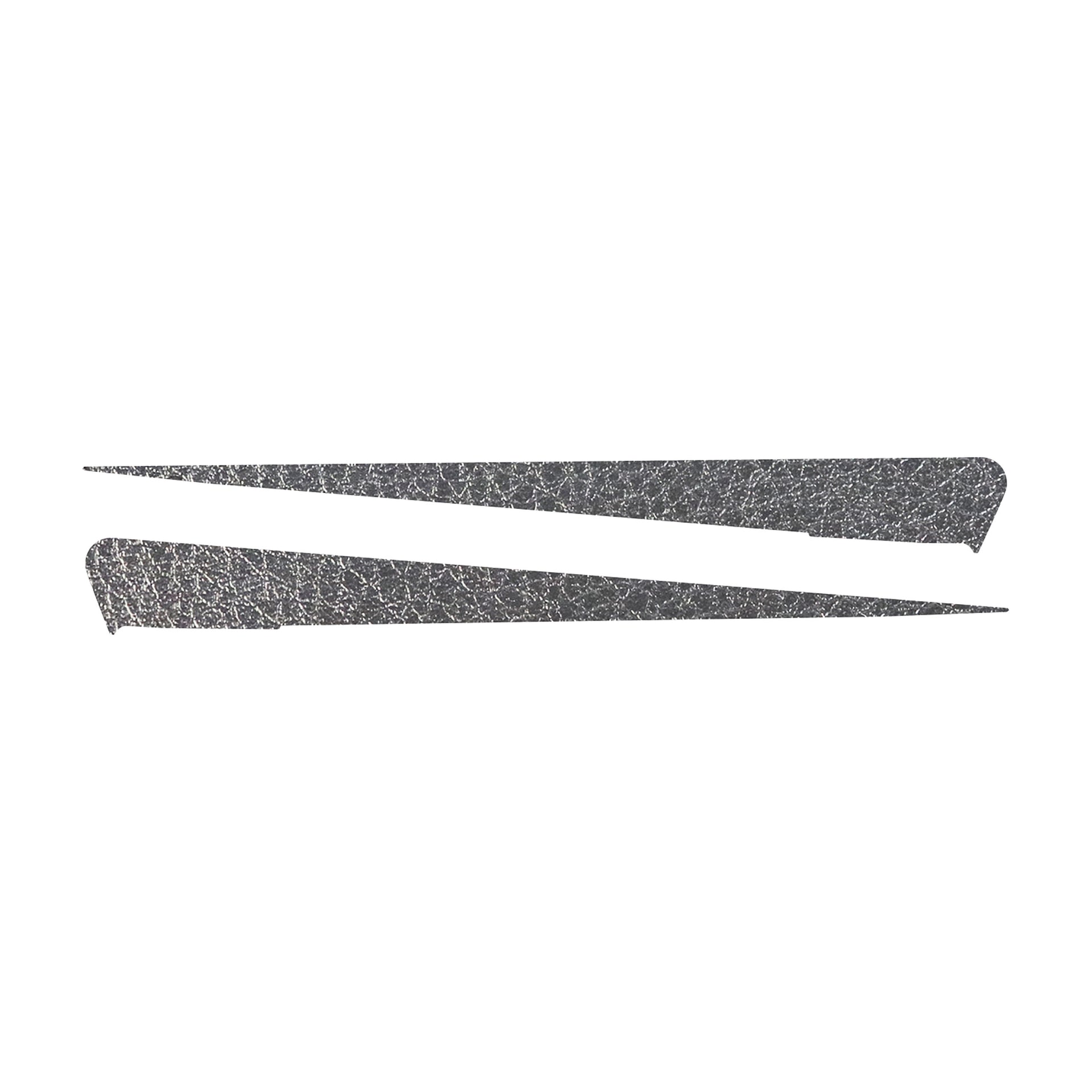 2014-2019 Corvette Side Spear Shadow Stripe - Pair - Stingray - Black Faux Leather - CA-77065-Corvette-Store-Online