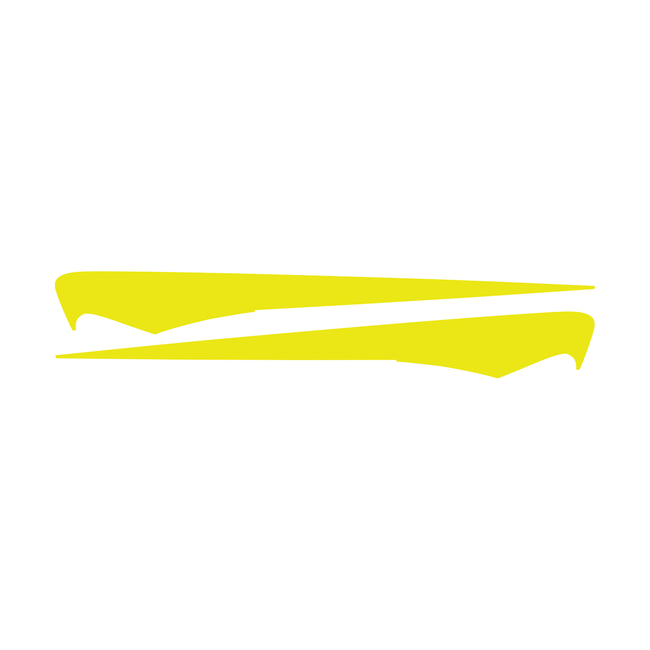 2014-2019 Corvette Side Spear Shadow Stripe - Pair - Z06 - Gloss Yellow - CA-77070-Corvette-Store-Online