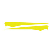 2014-2019 Corvette Side Spear Shadow Stripe - Pair - Z06 - Gloss Yellow - CA-77070-Corvette-Store-Online