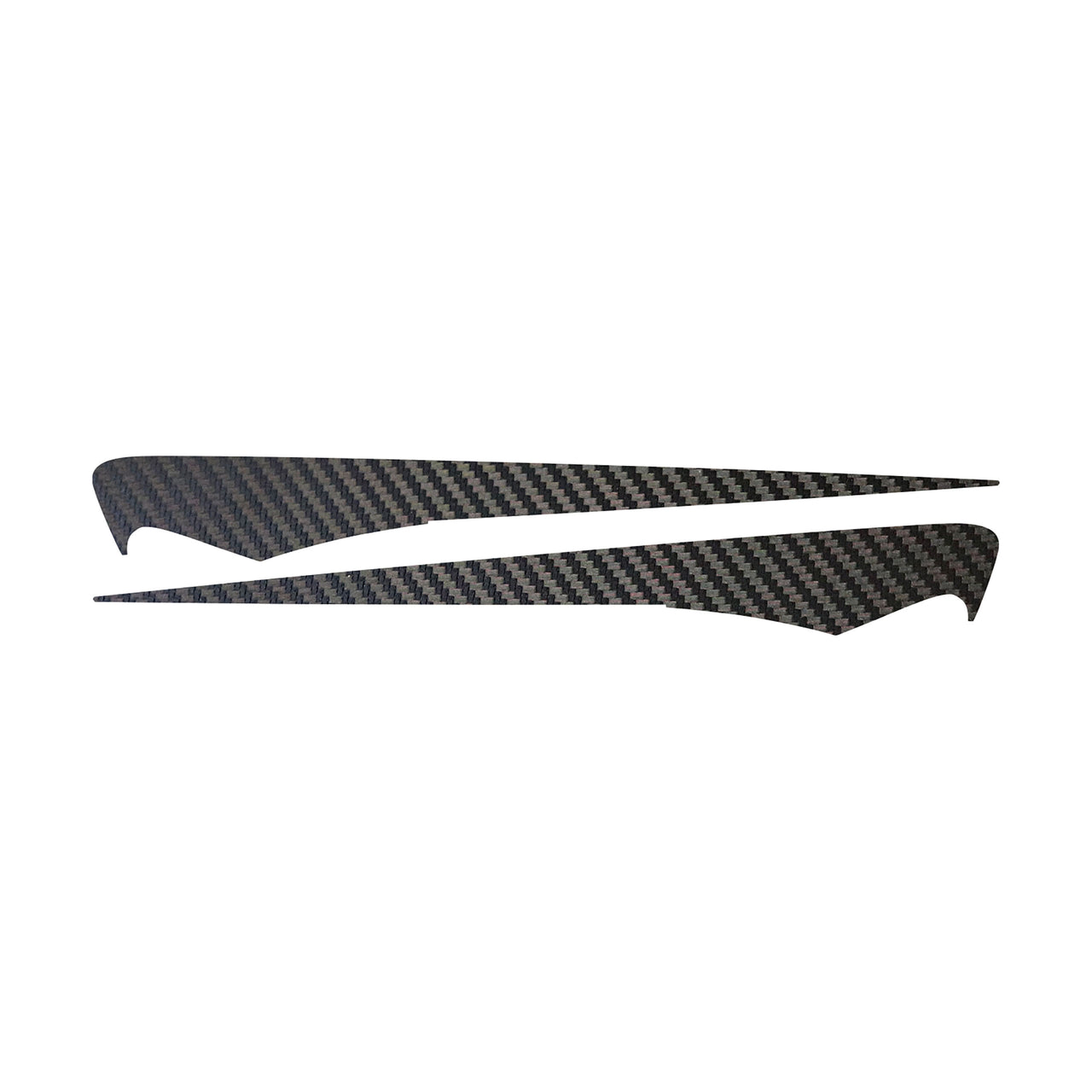 2014-2019 Corvette Side Spear Shadow Stripe - Pair - Z06 - Black Gloss Carbon Fiber - CA-77074-Corvette-Store-Online