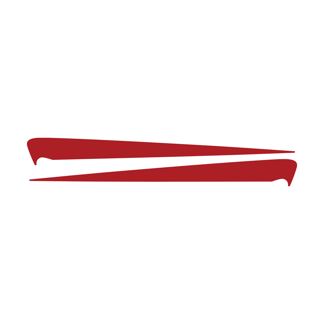 2014-2019 Corvette Side Spear Shadow Stripe - Pair - Grand Sport - Gloss Red - CA-77081-Corvette-Store-Online