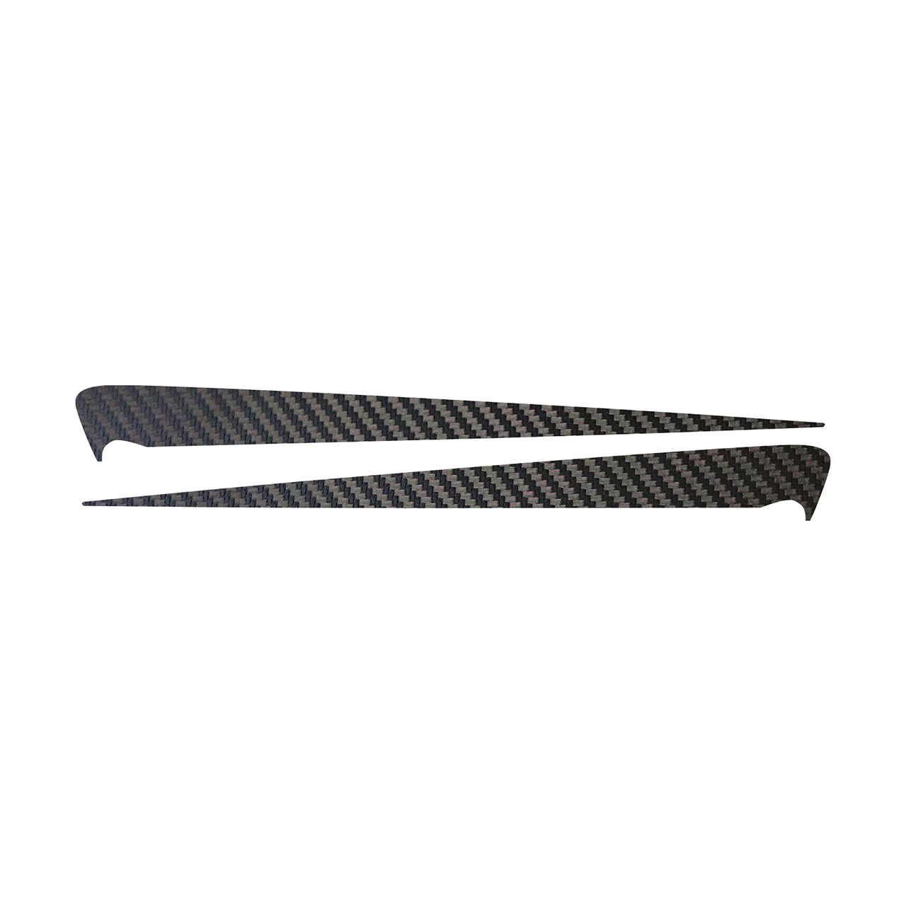 2014-2019 Corvette Side Spear Shadow Stripe - Pair - Grand Sport - Black Gloss Carbon Fiber - CA-77083-Corvette-Store-Online