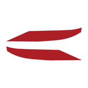 2014-2019 Corvette Front Grille Enhancement Overlay Decal Set - Gloss Red - CA-77169-Corvette-Store-Online