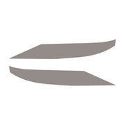 2014-2019 Corvette Front Grille Enhancement Overlay Decal Set - Gloss Silver - CA-77171-Corvette-Store-Online