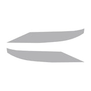 2014-2019 Corvette Front Grille Enhancement Overlay Decal Set - Gloss Gray - CA-77172-Corvette-Store-Online