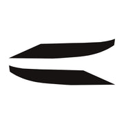 2014-2019 Corvette Front Grille Enhancement Overlay Decal Set - Matte Black - CA-77179-Corvette-Store-Online