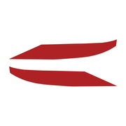 2014-2019 Corvette Front Grille Enhancement Overlay Decal Set - Matte Red - CA-77180-Corvette-Store-Online