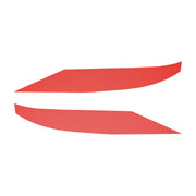 2014-2019 Corvette Front Grille Enhancement Overlay Decal Set - Red Gloss Carbon Fiber - CA-77187-Corvette-Store-Online
