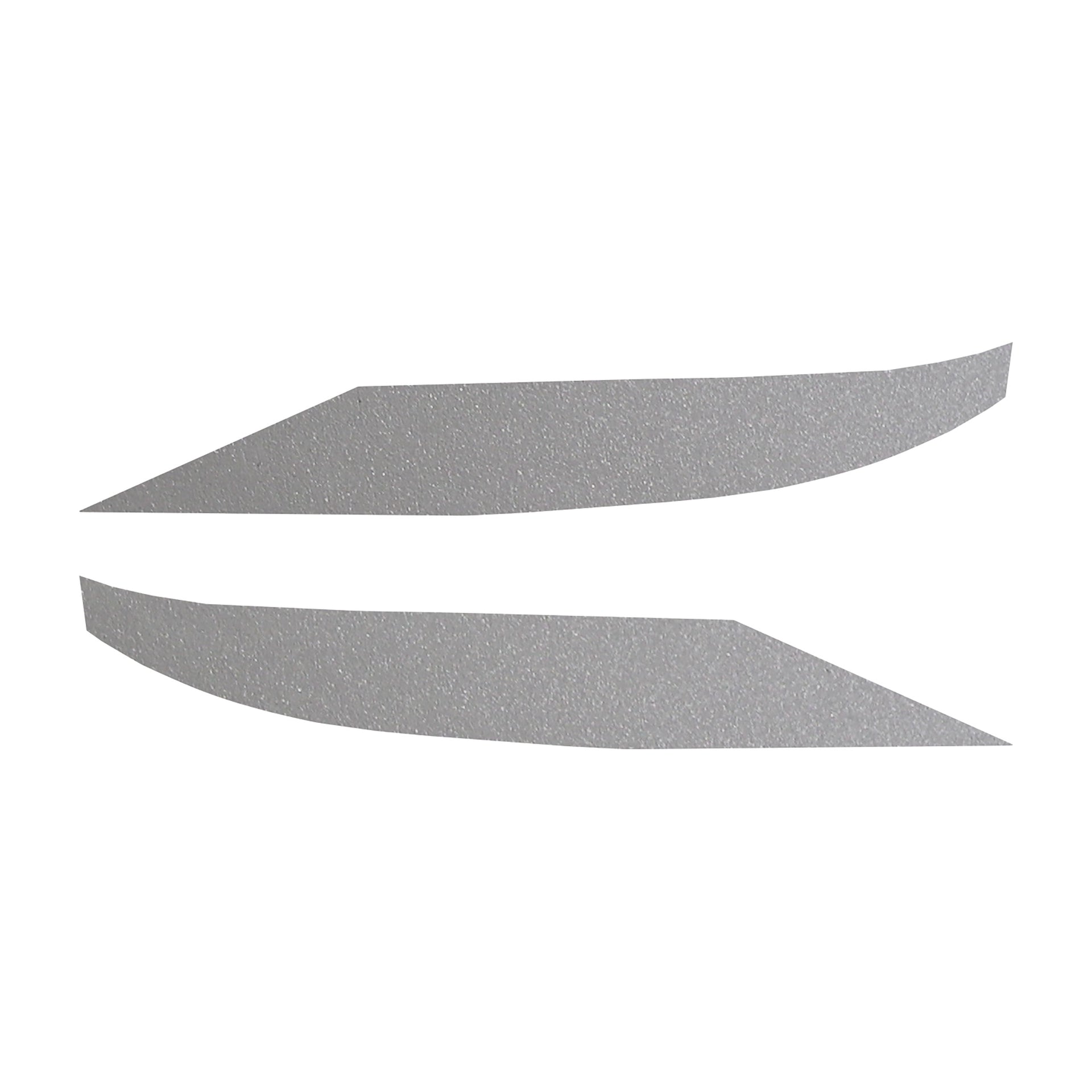 2014-2019 Corvette Front Grille Enhancement Overlay Decal Set - Matte Metallic Pearl Gray - CA-77190-Corvette-Store-Online