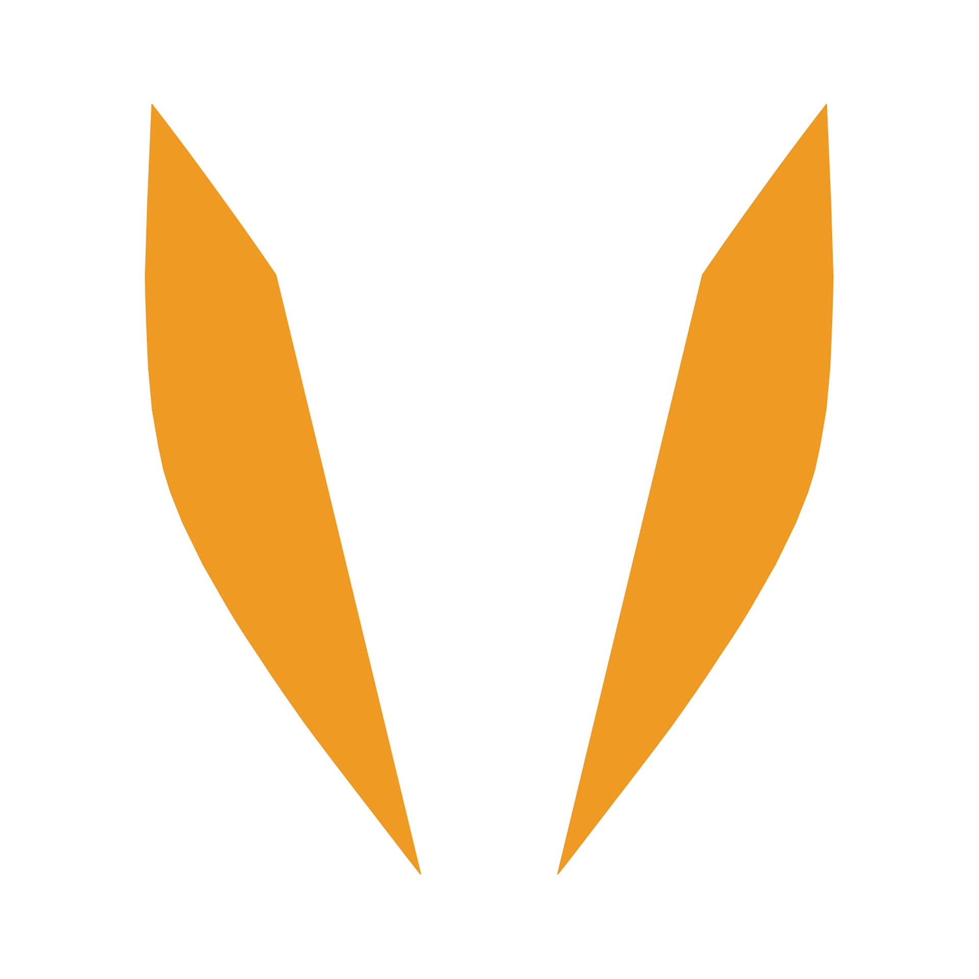 2014-2019 Corvette Headlight Eyelid Decals - Pair - Gloss Orange - CA-77200-Corvette-Store-Online