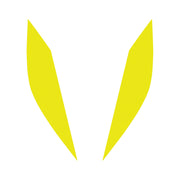 2014-2019 Corvette Headlight Eyelid Decals - Pair - Gloss Yellow - CA-77201-Corvette-Store-Online
