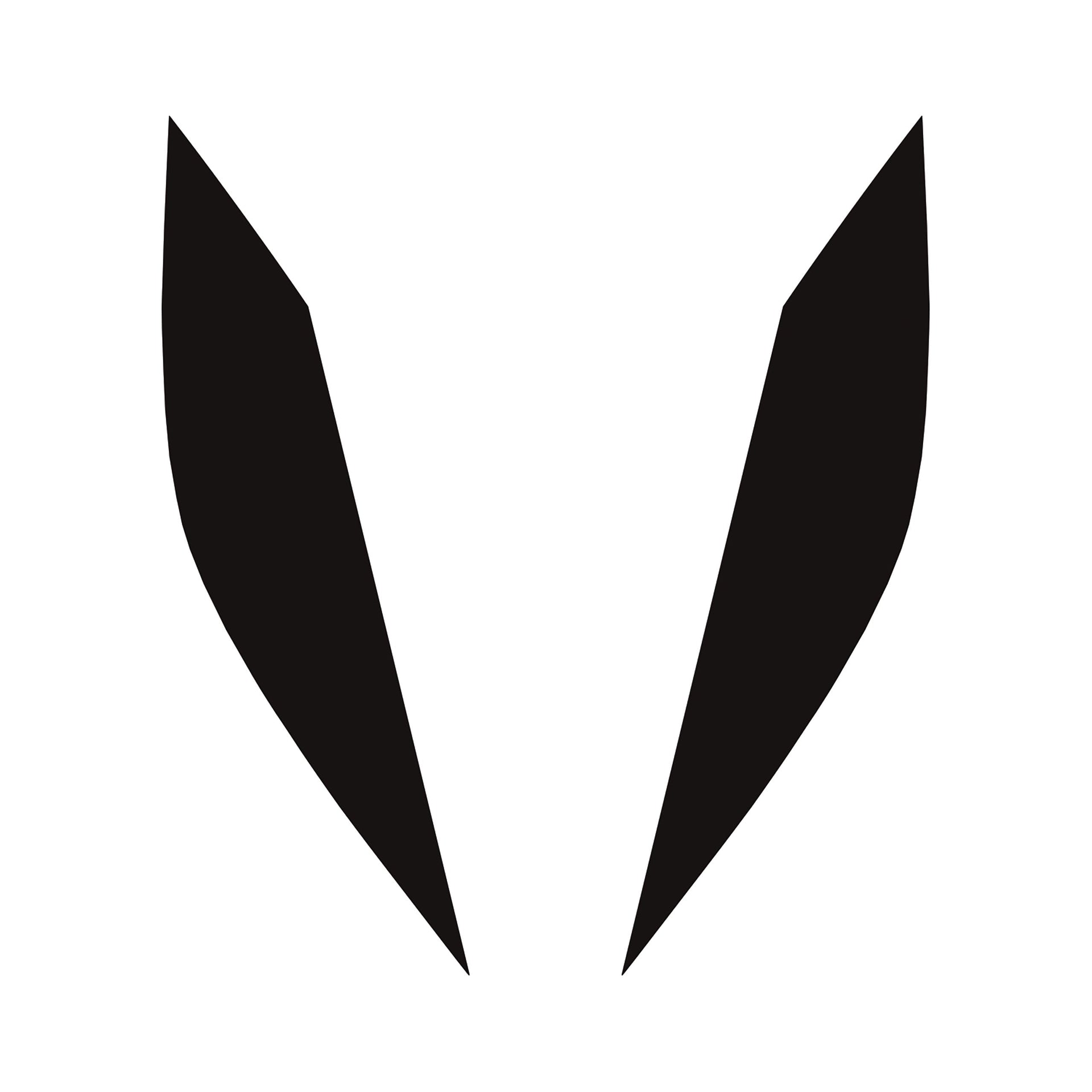 2014-2019 Corvette Headlight Eyelid Decals - Pair - Matte Black - CA-77202-Corvette-Store-Online