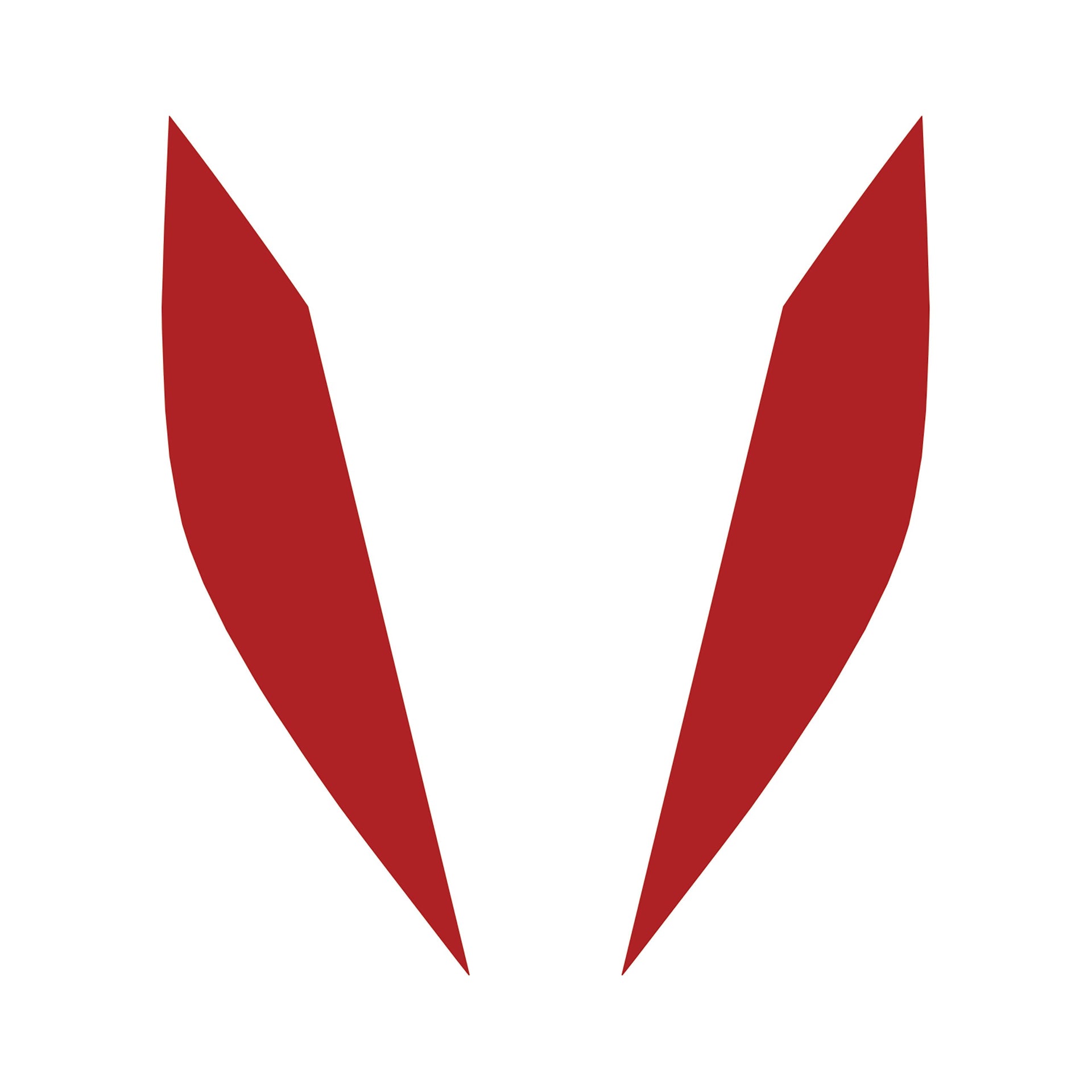 2014-2019 Corvette Headlight Eyelid Decals - Pair - Matte Red - CA-77203-Corvette-Store-Online