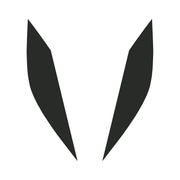 2014-2019 Corvette Headlight Eyelid Decals - Pair - Matte Dark Gray - CA-77204-Corvette-Store-Online