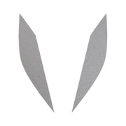2014-2019 Corvette Headlight Eyelid Decals - Pair - Matte Metallic Pearl Gray - CA-77209-Corvette-Store-Online