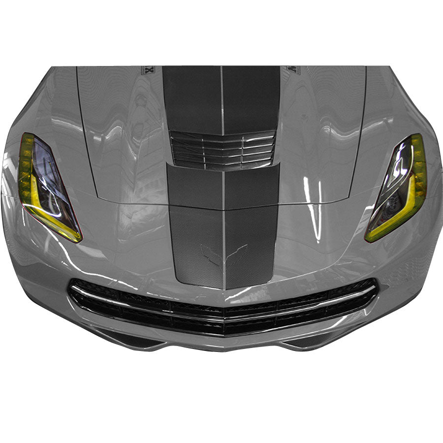 2014-2019 Corvette Amber Headlight Kit - 2Pc - CA-77335-Corvette-Store-Online