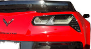 2014-2019 Corvette Rear Tail Light Blackout Kit - Acrylic (4Pc) - CA-77481-Corvette-Store-Online