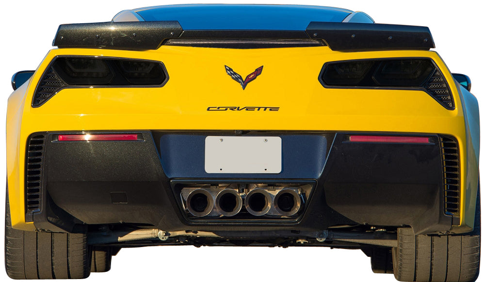 2014-2019 Corvette Acrylic Full Tail Light Blackout Cover - Pair - CA-77483-Corvette-Store-Online