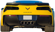 2014-2019 Corvette Acrylic Full Tail Light Blackout Cover - Pair - CA-77483-Corvette-Store-Online