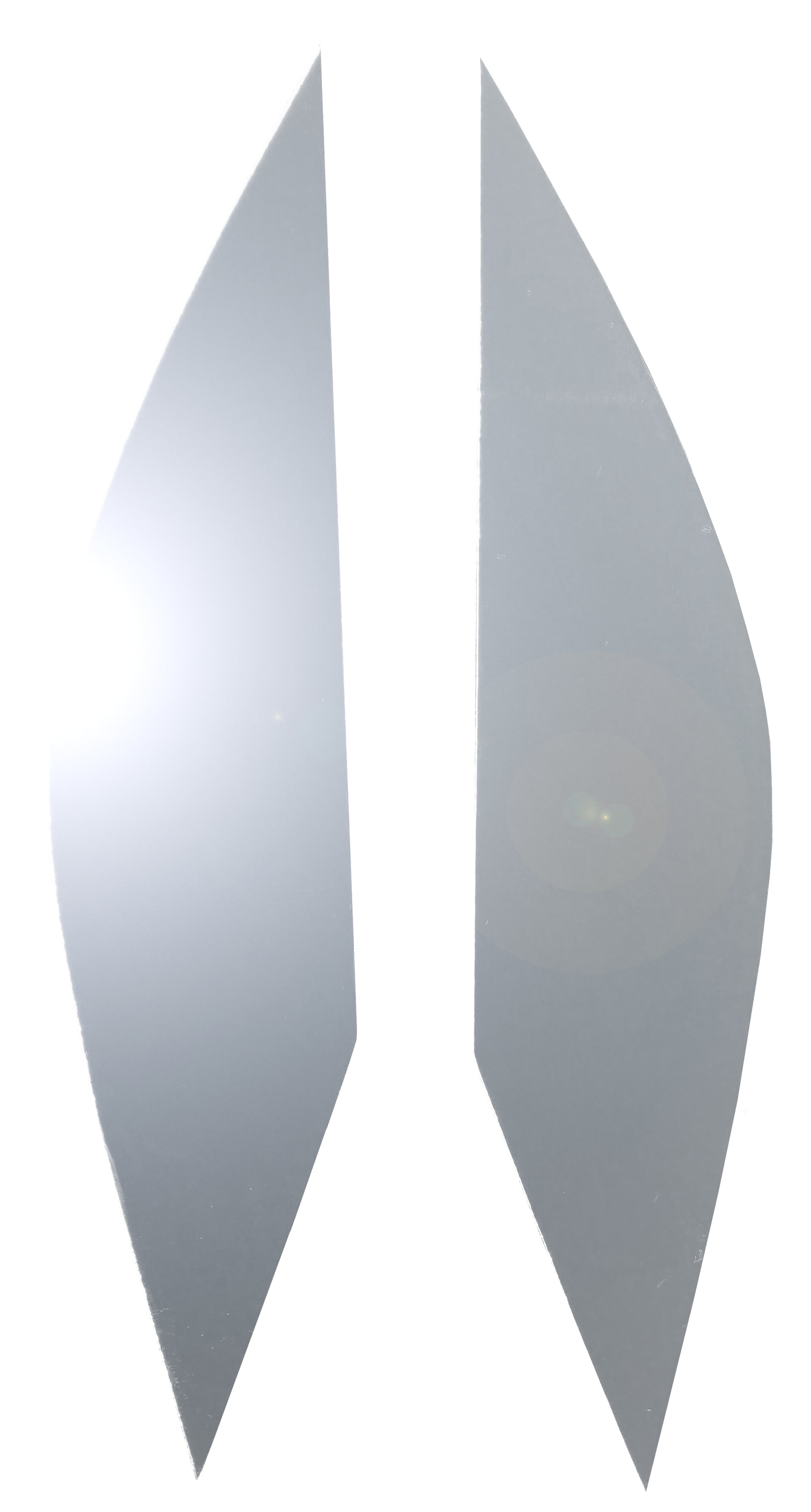 2014-2019 Corvette Mirrored Finish Acrylic Headlight Eyelid Covers - Pair - CA-77502-Corvette-Store-Online