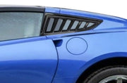 2014-2019 Corvette Coupe Hydro Carbon Side Window Louvers - Open Louver Design - CA-77506-Corvette-Store-Online