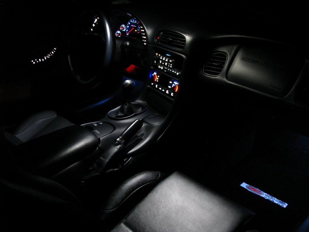 1997-2004 Corvette SMD LED Kit W/Side Marker - Under Hood & Reverse LEDs - Extra Bright White - CA-77561-Corvette-Store-Online
