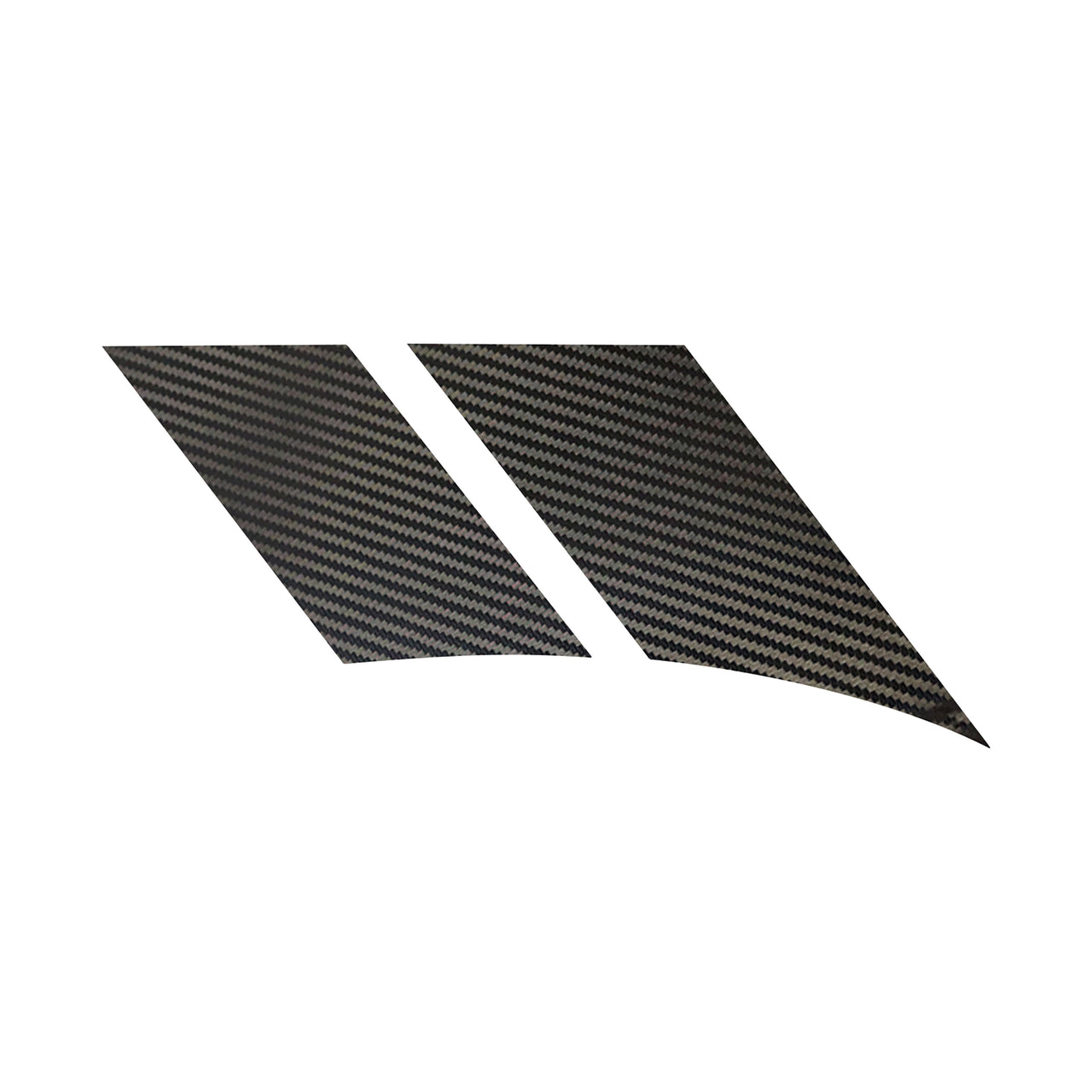 1997-2004 Corvette GS Style Fender Stripes Black Carbon Fiber Driver Side Only - CA-77637-Corvette-Store-Online