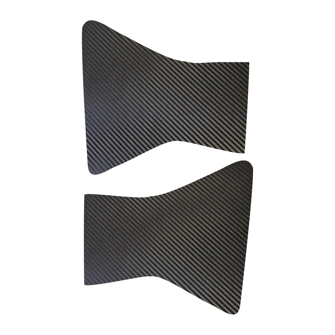 2005-2013 Corvette Door Scratch Guards Carbon Fiber - CA-77688-Corvette-Store-Online