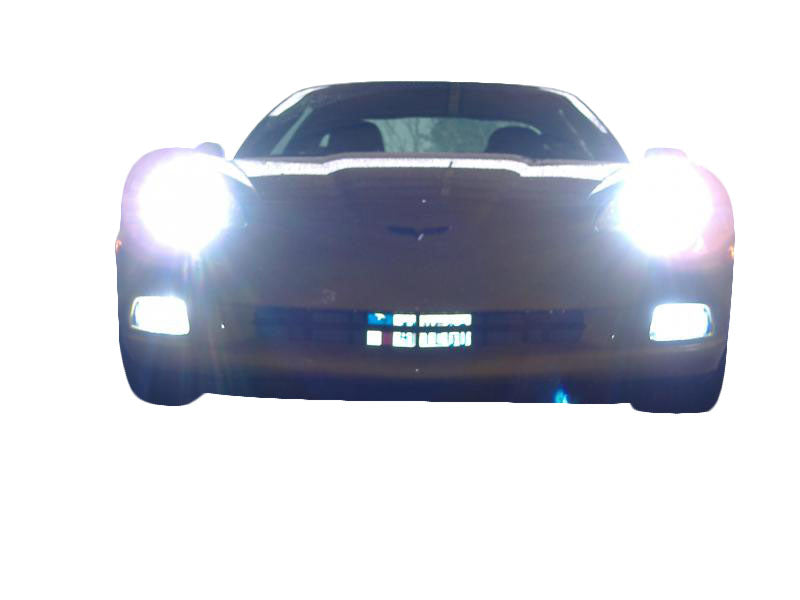 2005-2013 Corvette HID High Beam Kit 6000k - White W/ 55W Ballast - CA-77759-Corvette-Store-Online