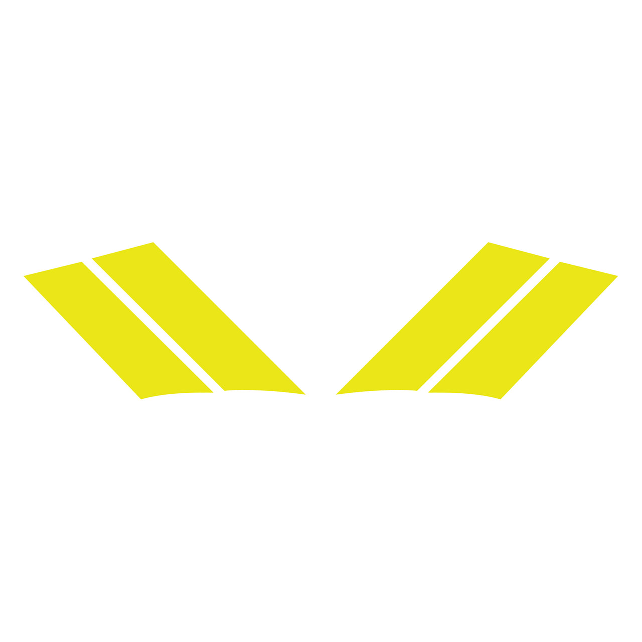 1984-1996 Corvette GS Fender Stripes - Gloss Yellow Both - CA-77801-Corvette-Store-Online