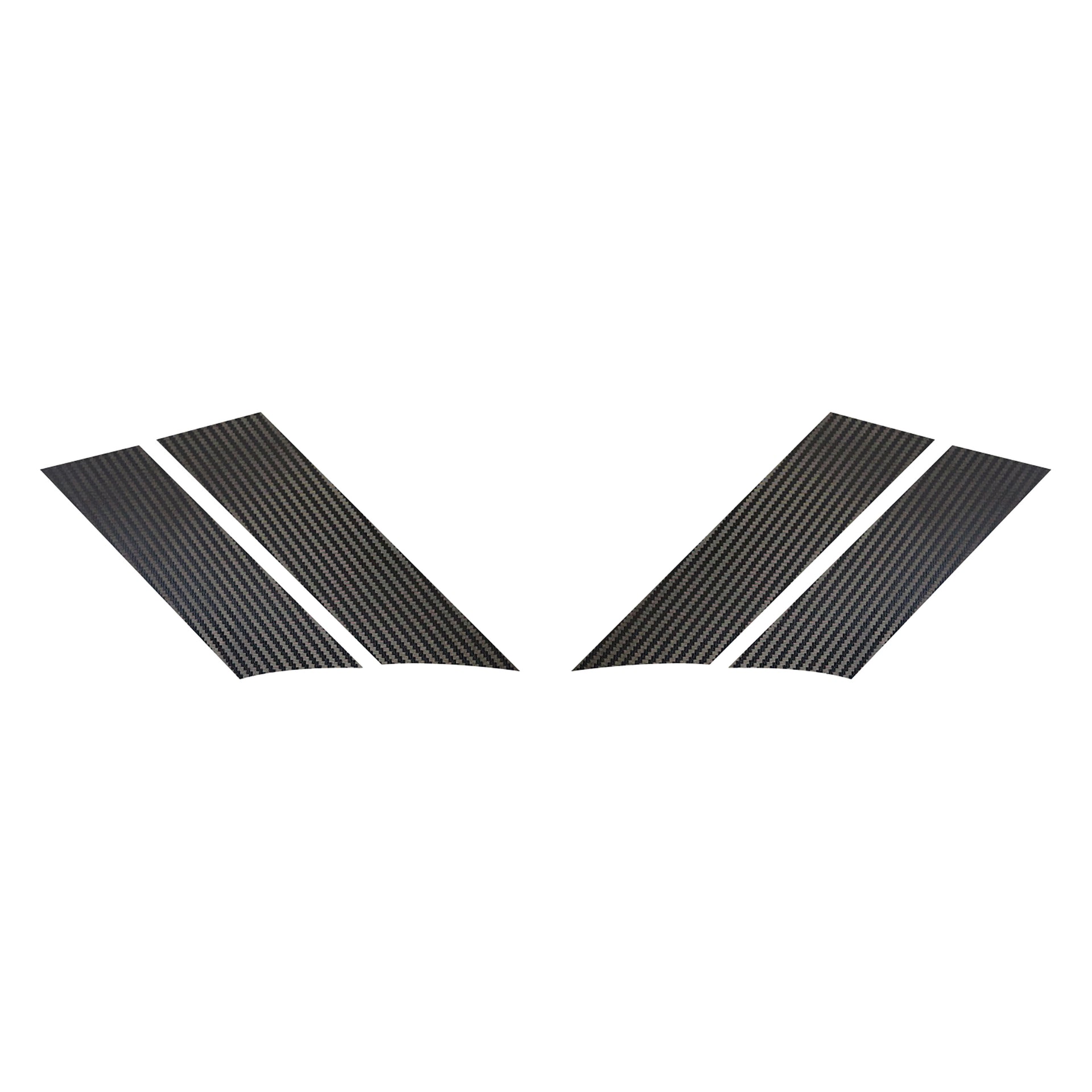 1984-1996 Corvette GS Fender Stripes - Black Carbon Fiber Both - CA-77815-Corvette-Store-Online