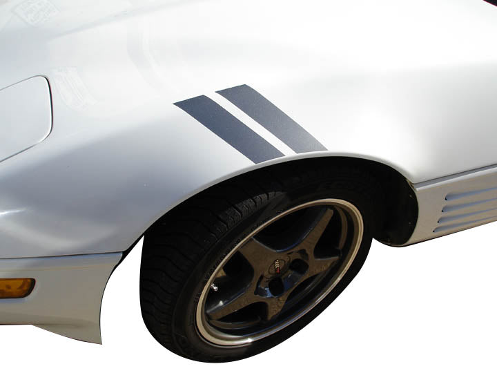 1984-1996 Corvette GS Fender Stripes - Gloss Gold Metallic Midnight Both - CA-77822-Corvette-Store-Online