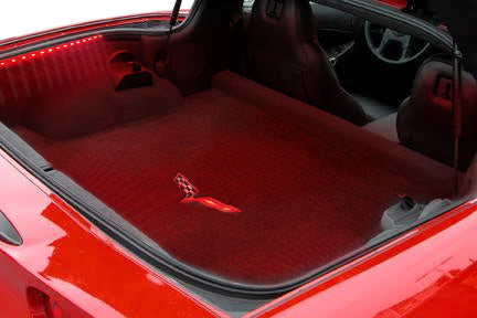 1997-2013 Corvette Cargo LED Lighting Kit Red W/O Switch - CA-77919-Corvette-Store-Online