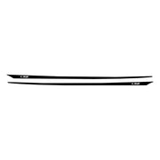 2005-2013 Corvette Hood Stripes Decal LS2 Gloss Black - CA-77930-Corvette-Store-Online