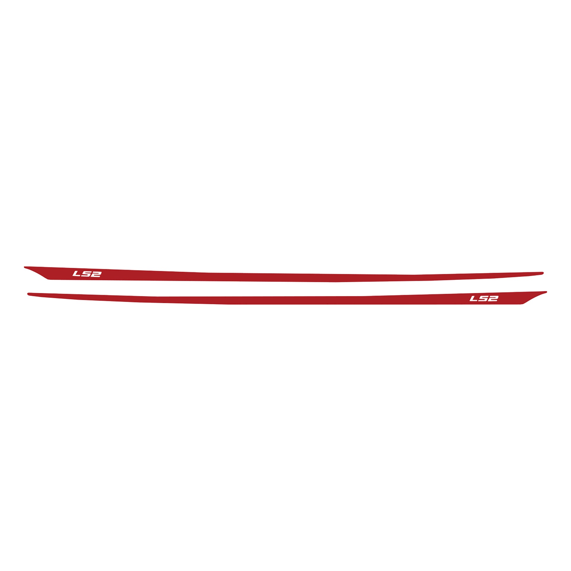 2005-2013 Corvette Hood Stripes Decal LS2 Gloss Red - CA-77931-Corvette-Store-Online