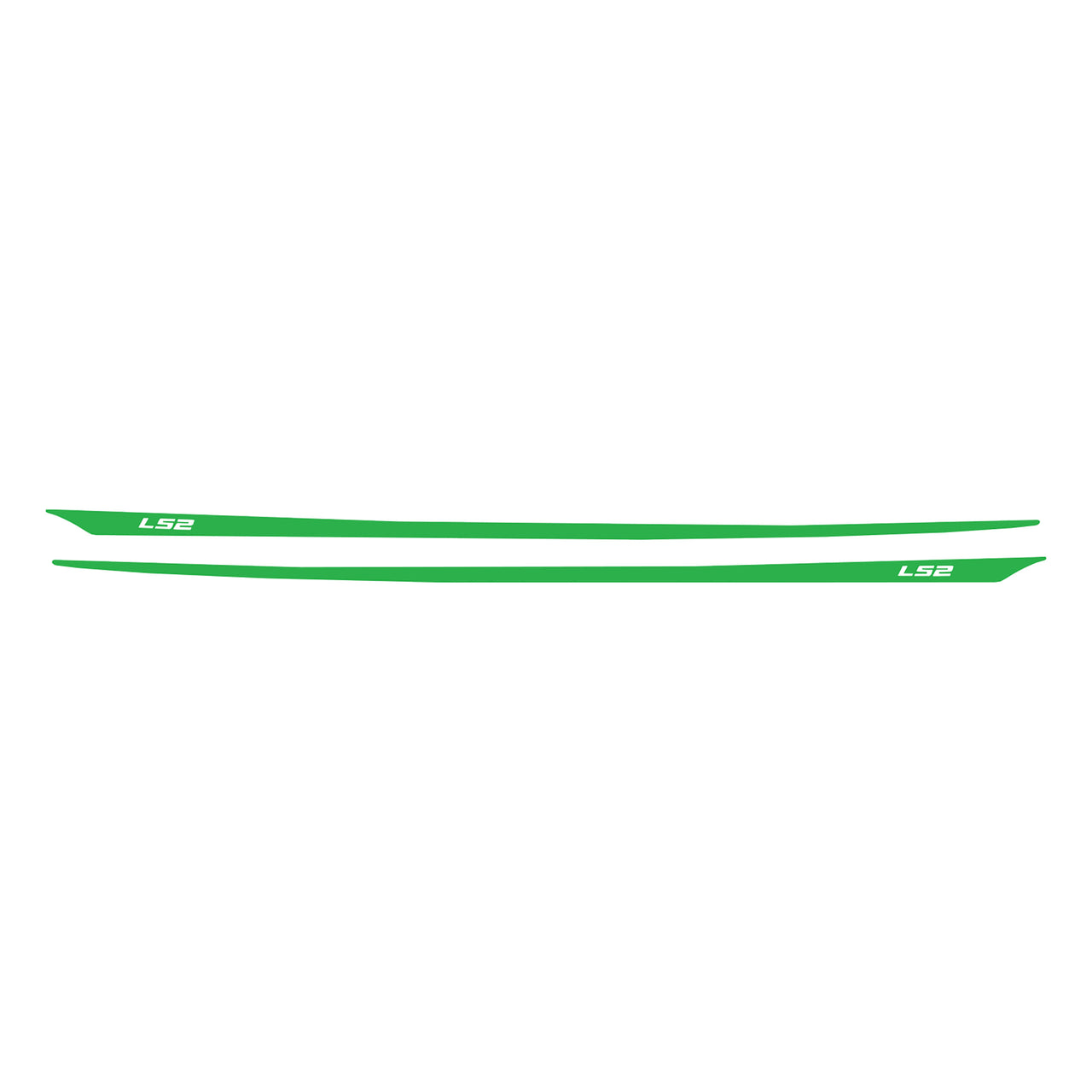 2005-2013 Corvette Hood Stripes Decal LS2 Gloss Lime Green - CA-77932-Corvette-Store-Online